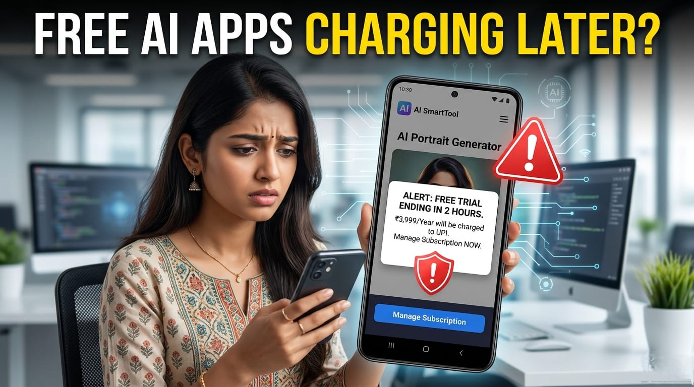 Free AI Apps Charging You Later? How to Spot Hidden Costs Before Paying
